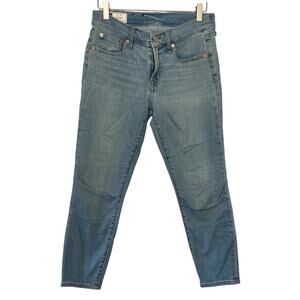Gap Women's Sz 27/4P Light Wash Denim True Skinny Mid Rise Everyday Casual Jeans